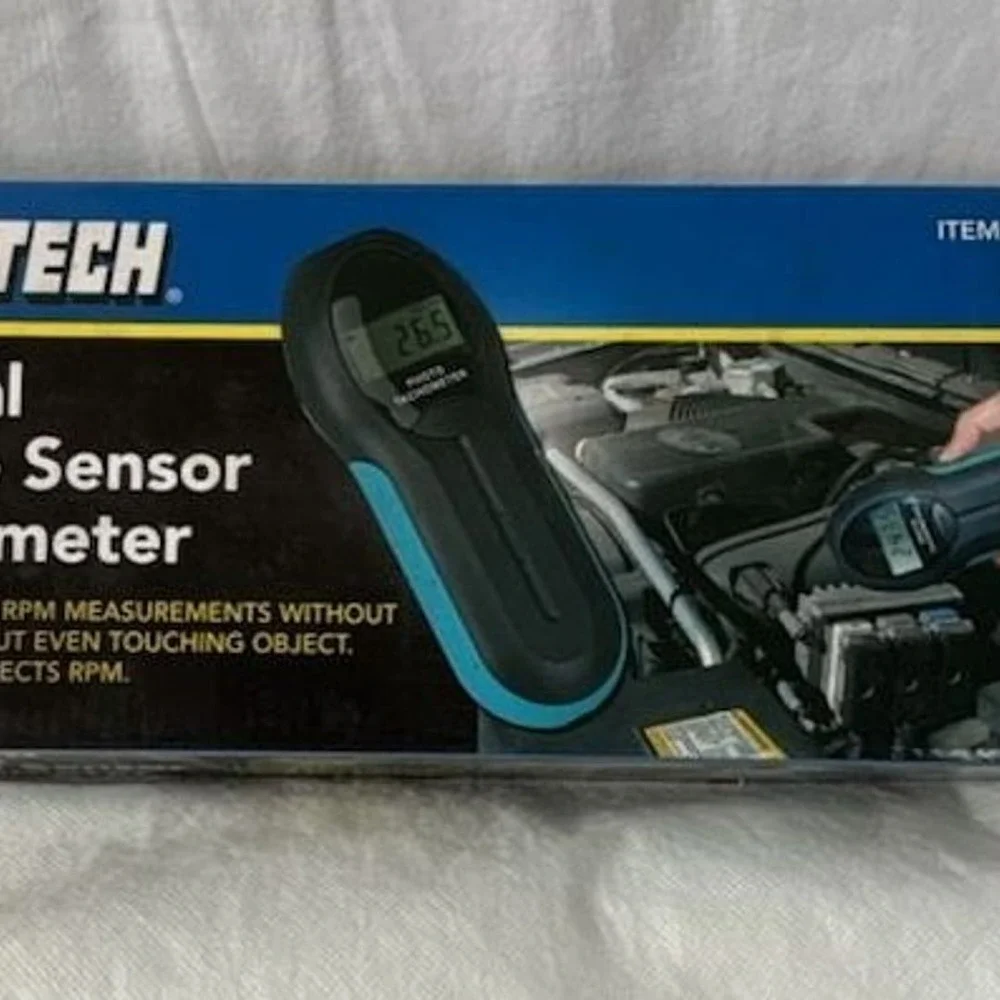 Cen-Tech Digital Photo Sensor Tachometer Model 66632